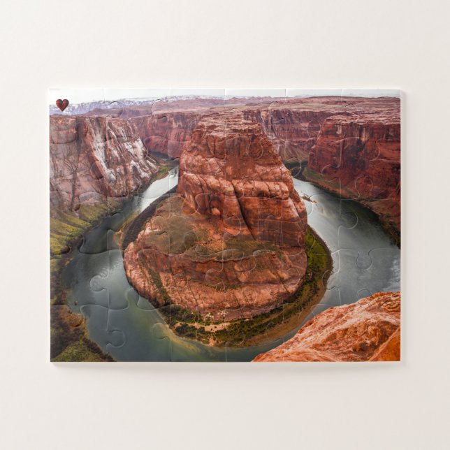 Puzzle Horse Shoe Canyon Utah (Horizontal)