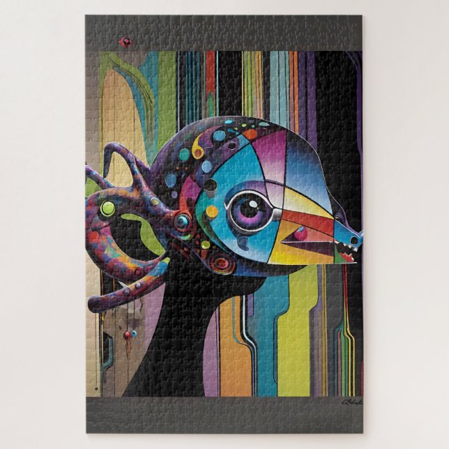 Puzzle Horse Thief (Vertical)