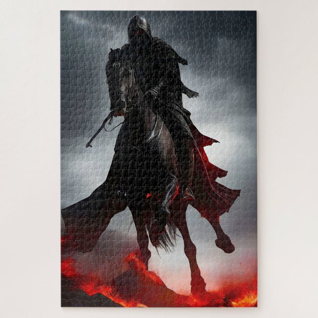 Puzzle Horsemen (Vertical)