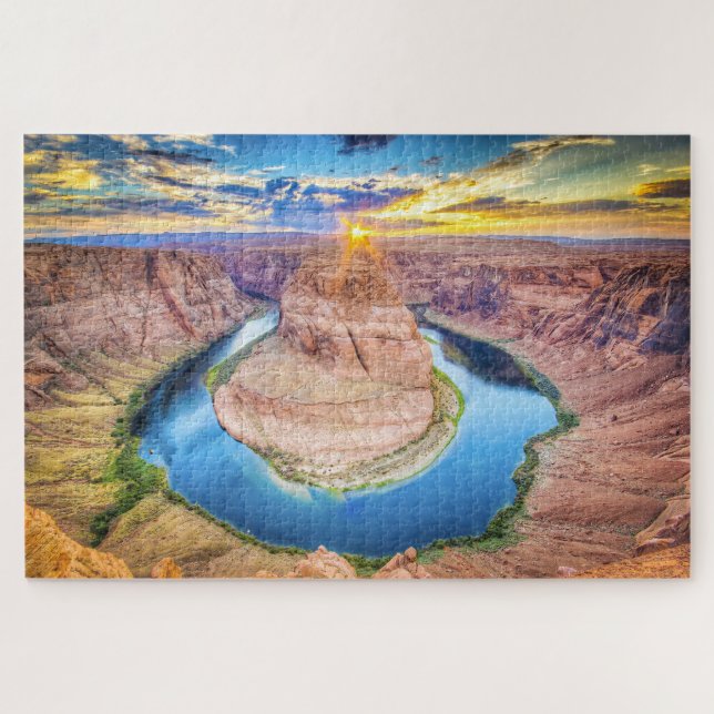 Puzzle Horseshoe Bend, Page, Arizona, Estados Unidos (Horizontal)