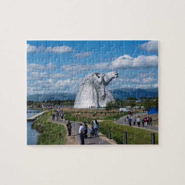 Puzzle Horsing alrededor (Horizontal)