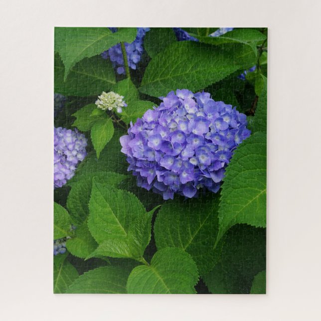 Puzzle Hortensia Lavanda (Vertical)