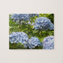 Hortensias Azules Profundas