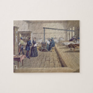 Puzzle Hospital en Scutari, detalle de Florencia
