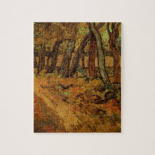 Puzzle Hospital Garden St Paul Figura por Vincent van Gog