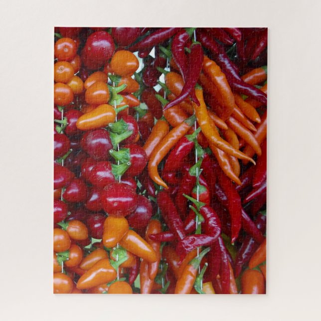 Puzzle Hot Peppers (Vertical)
