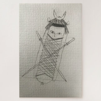 Puzzle Hotdog Samurai ninja