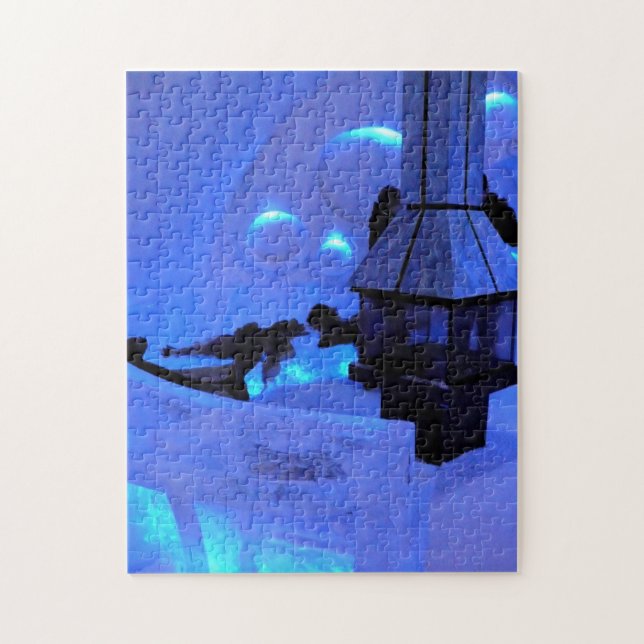 Puzzle Hotel de Glace, Quebec, Canadá (Vertical)