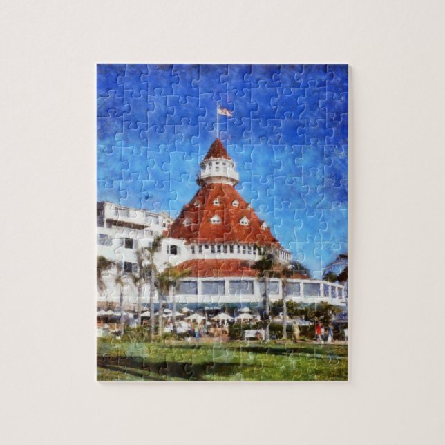 Puzzle Hotel Del Coronado (Vertical)