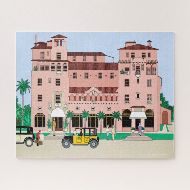 Puzzle Hotel El Vernona / John Ringling (Horizontal)