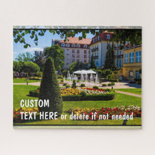 Puzzle Hotel en Sopot, Sofitel Grand, opción de mensaje p