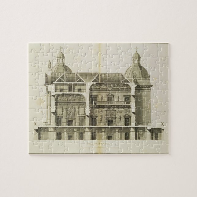 Puzzle Houghton Pasillo: sección representativa del (Horizontal)