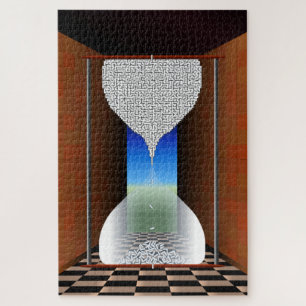 Puzzle Hourglass Maze