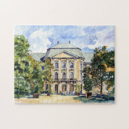 Puzzle Hous Vintage Fabulous Colorous Romance Castle
