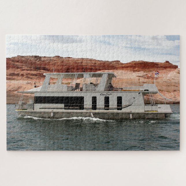 Puzzle Houseboat, Lago Powell, Arizona 10 (Horizontal)