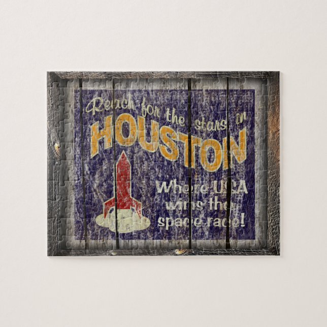 Puzzle Houston vintage (Horizontal)