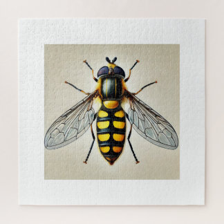 Puzzle Hover Fly in Natural Habitat 110924IREF208 - Water