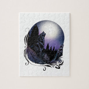 Puzzle Howling Wolf (Diseño de firma)