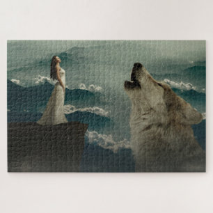 Puzzle Howling Wolf y Lady