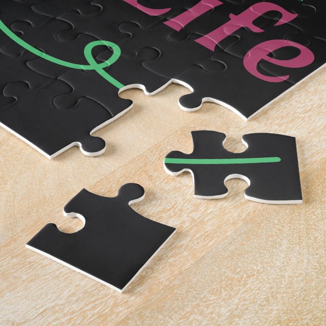 Puzzle Hoy, momento, vida de chispa (Lado)
