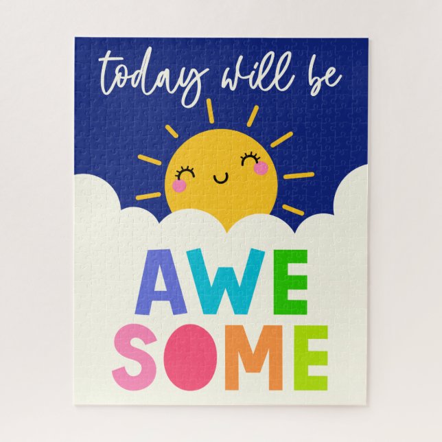 Puzzle Hoy será asombroso (Vertical)