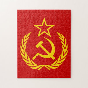 Puzzle Hoz y Martillo, URSS, CCCP, Comunismo