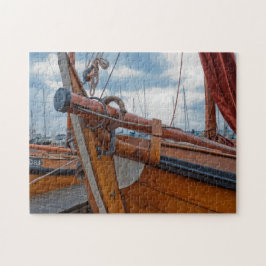 Puzzle Hozboot Holanda.