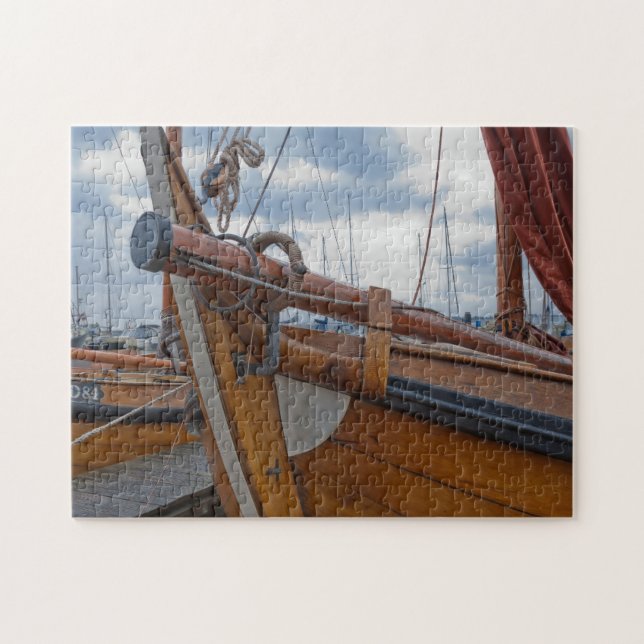 Puzzle Hozboot Holanda. (Horizontal)