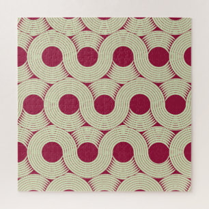 Puzzle Huelga de Moebius: Infinita mosaico rojo-verde