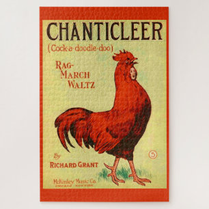 Puzzle Huella musical de Chanticleer 1910