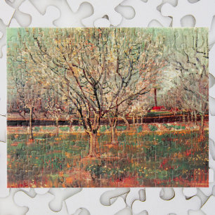 Puzzle Huerto en flor, ciruelos por Vincent van Gogh