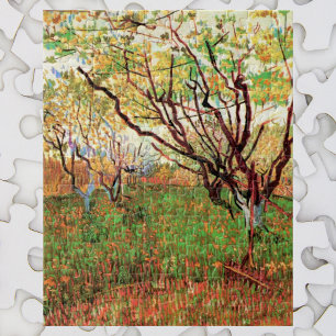 Puzzle Huerto en flor de Vincent van Gogh