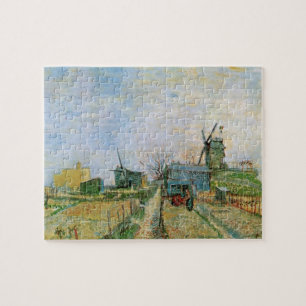 Puzzle Huerto en Montmartre por Vincent van Gogh
