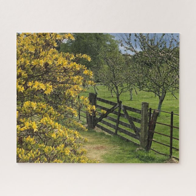 Puzzle Huerto y puerta de Mount Stuart, Isla de Bute, Esc (Horizontal)