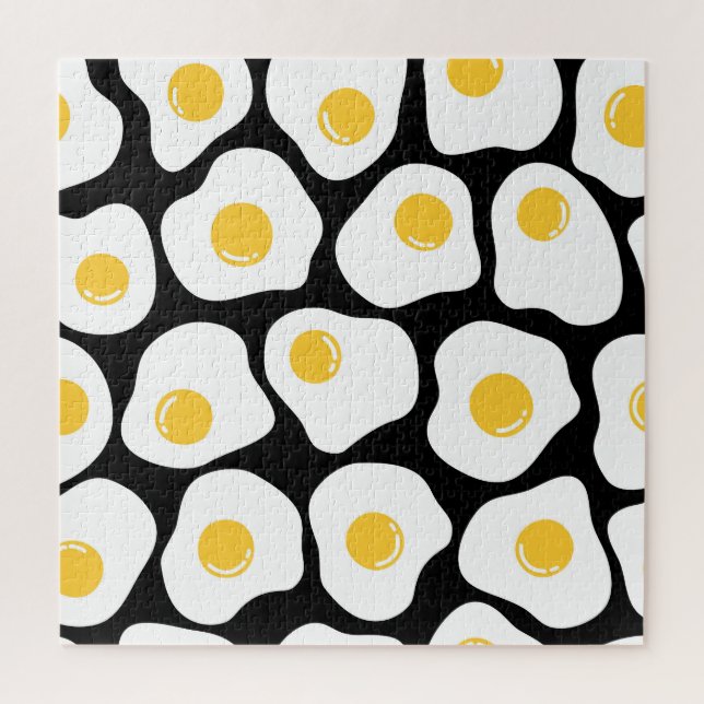 Puzzle Huevos Arañados: Quirky Vintage. (Vertical)