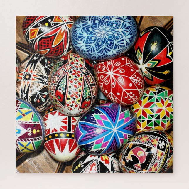 Puzzle Huevos de Pascua de Ucrania (Vertical)