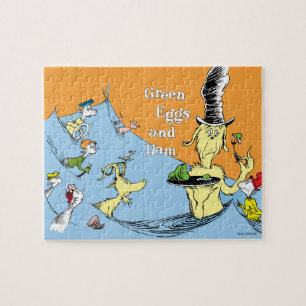 Puzzle Huevos Verdes con Jamón de Dr. Seuss Escena del Ag