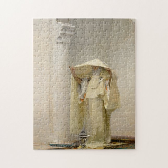 Puzzle Humo de Ambergris, 1880 por John Singer Sargent (Vertical)