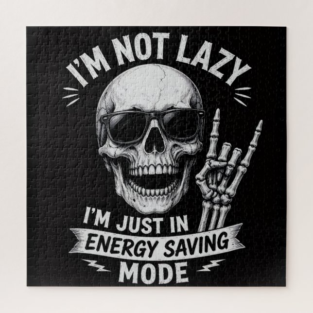 Puzzle Humor de Hueso Relajado (Vertical)