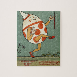 Puzzle Humpty Dumpty, Antigua Rima Infantil de Mother Goo