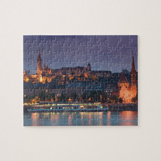 Puzzle HUNGRÍA, Budapest: Castle Hill, Iglesia Calvinista (Horizontal)