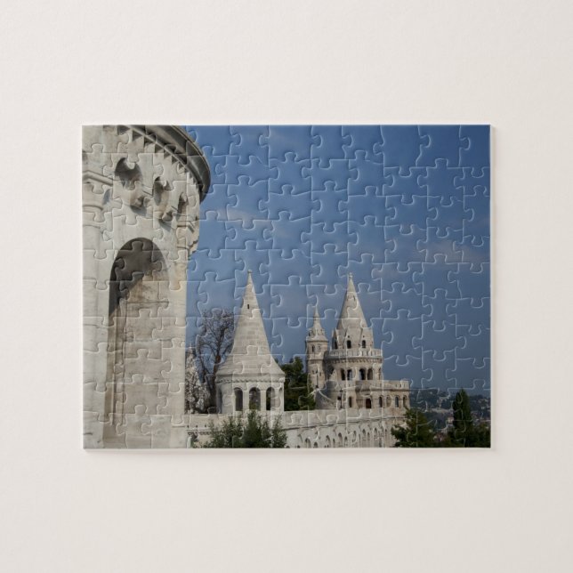 Puzzle Hungría, ciudad capital de Budapest. Buda, Castill (Horizontal)