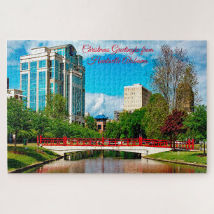 Puzzle Huntsville Alabama Feliz 4 de Julio Mamá Rompecabe