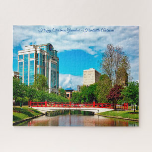 Puzzle Huntsville Alabama Feliz Navidad Abuelo