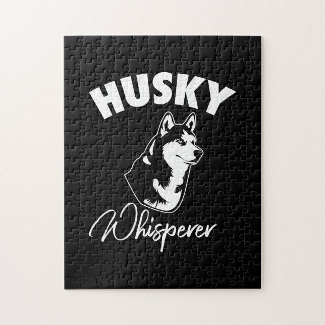 Puzzle Husky Siberian Whisperer (Vertical)
