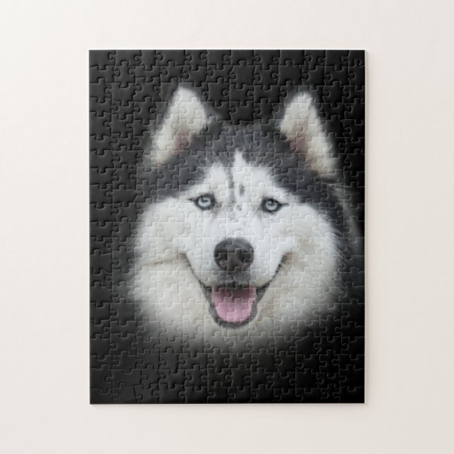 Puzzle husky siberiano (Vertical)