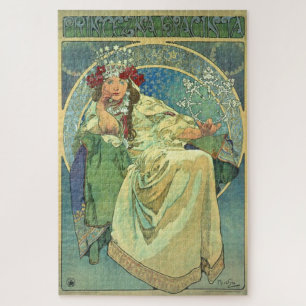 Puzzle Hyacinth de Princezna por Alphonse Mucha