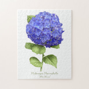 Puzzle Hydrangea azul