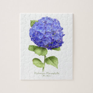 Puzzle Hydrangea azul