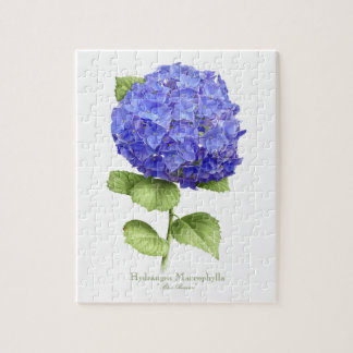 Puzzle Hydrangea azul